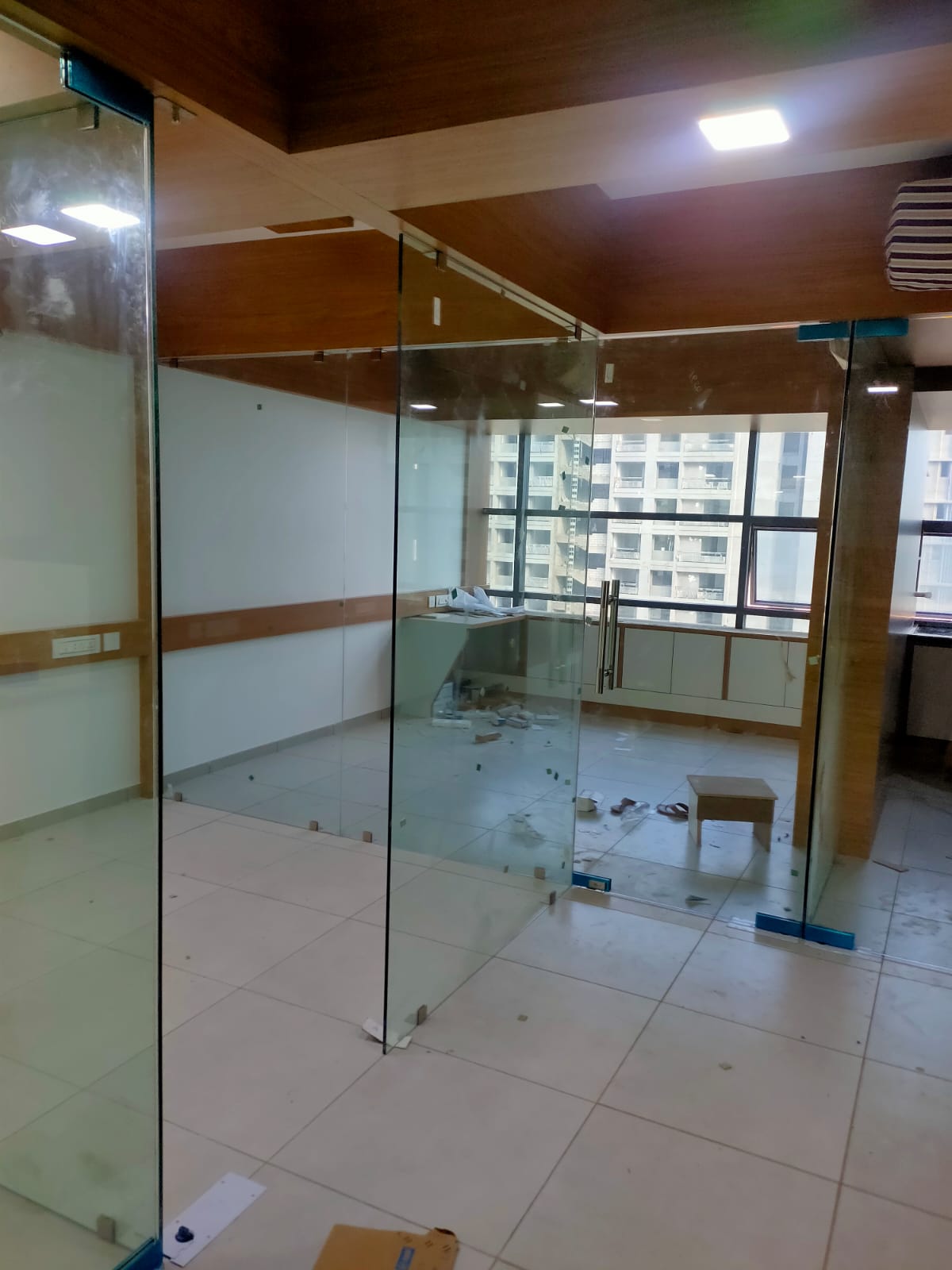12mm toughen glass work
