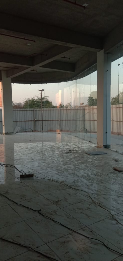 12mm toughen glass work