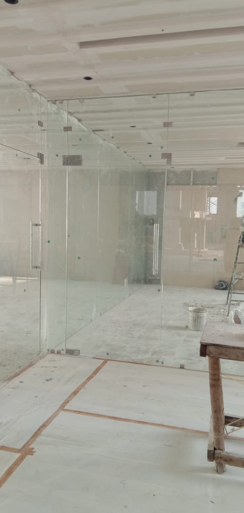 12mm toughen glass work