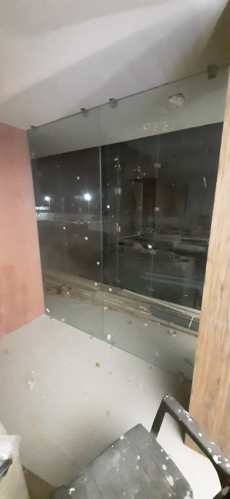 12mm toughen glass work