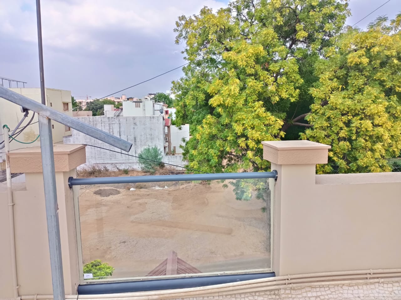 Aluminium Glass Reling Work