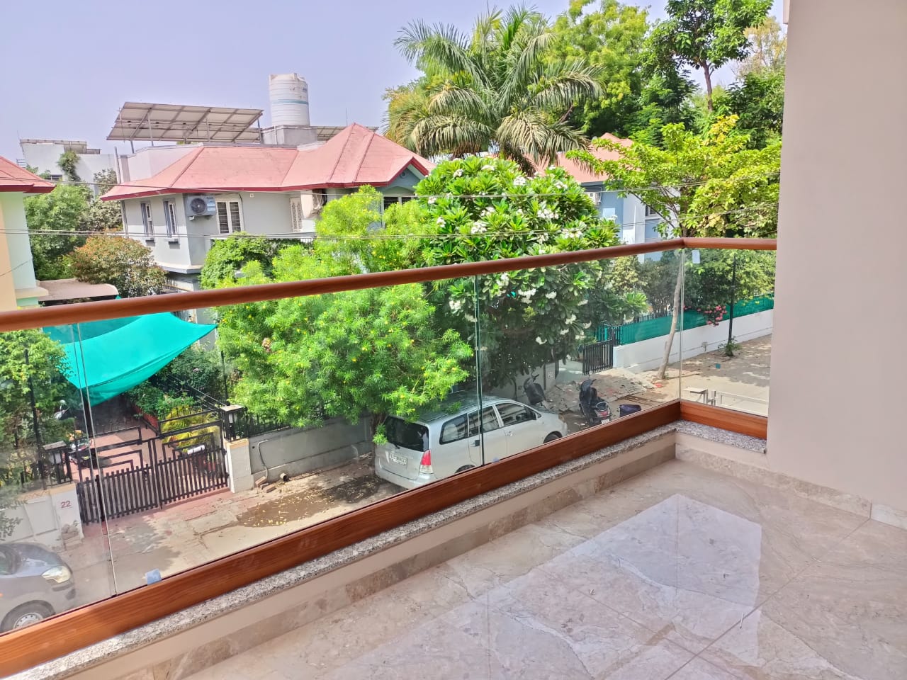 Aluminium Glass Reling Work