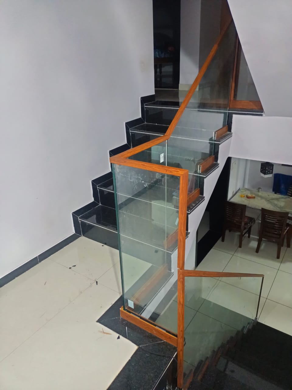 Aluminium Glass Reling Work
