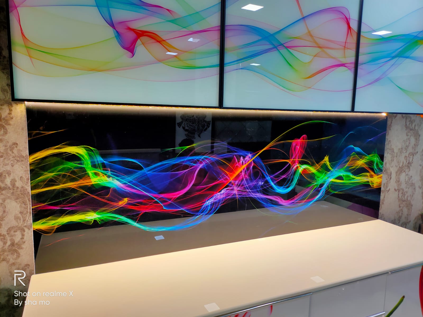 Glass Design & Backpainted Glass Work