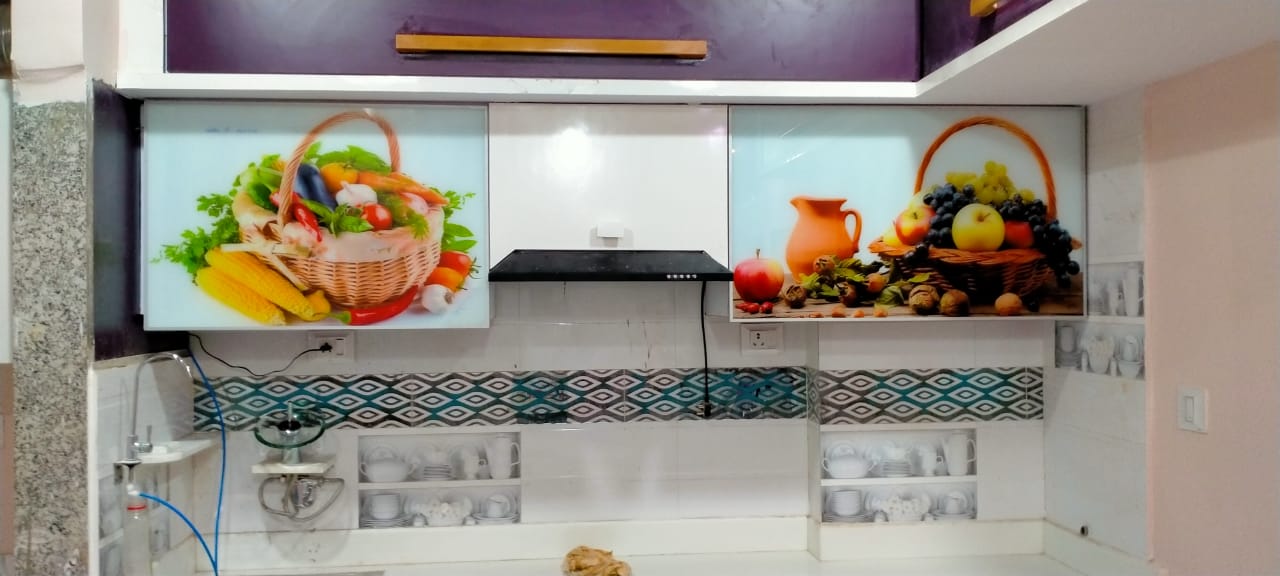 Glass Design & Backpainted Glass Work