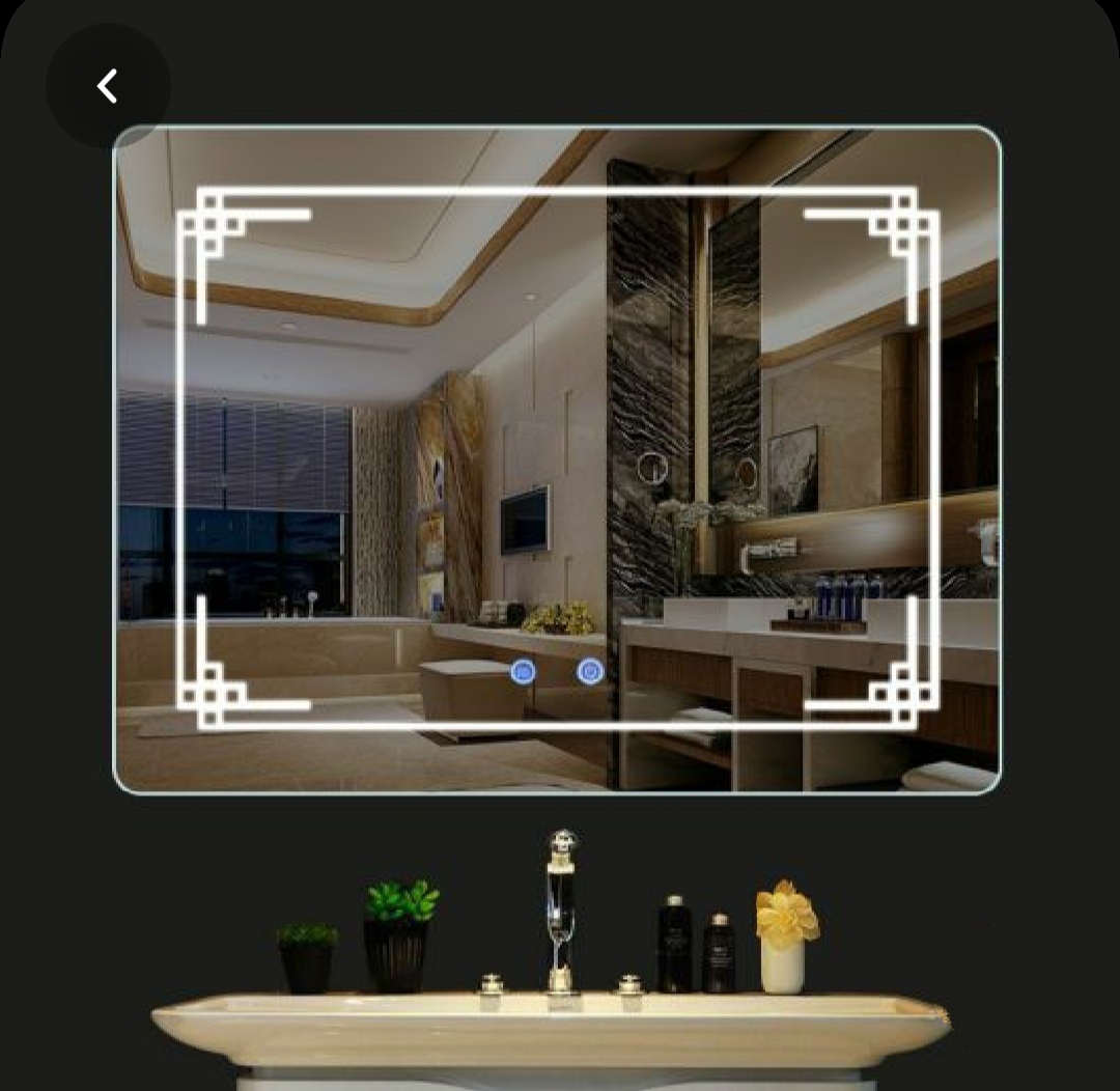 Led Glass Mirror Work