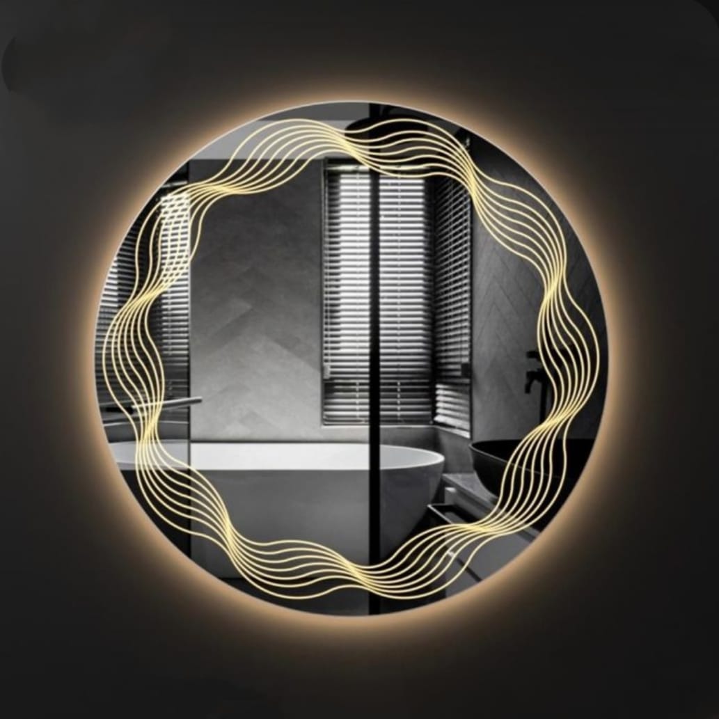 Led Glass Mirror Work