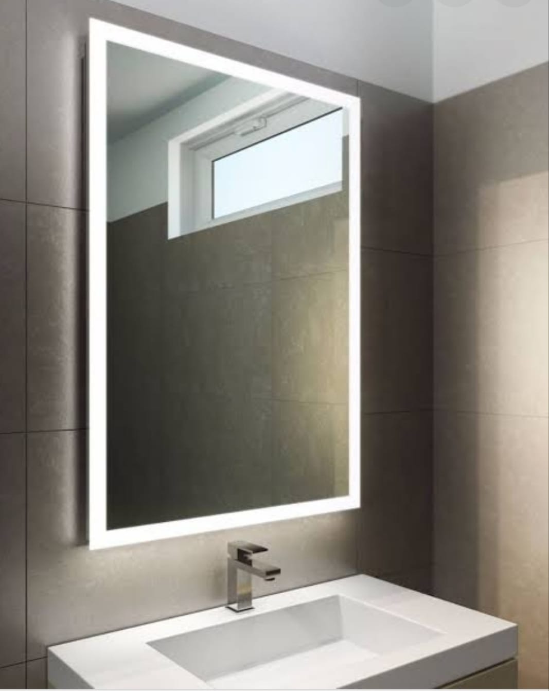 Led Glass Mirror Work