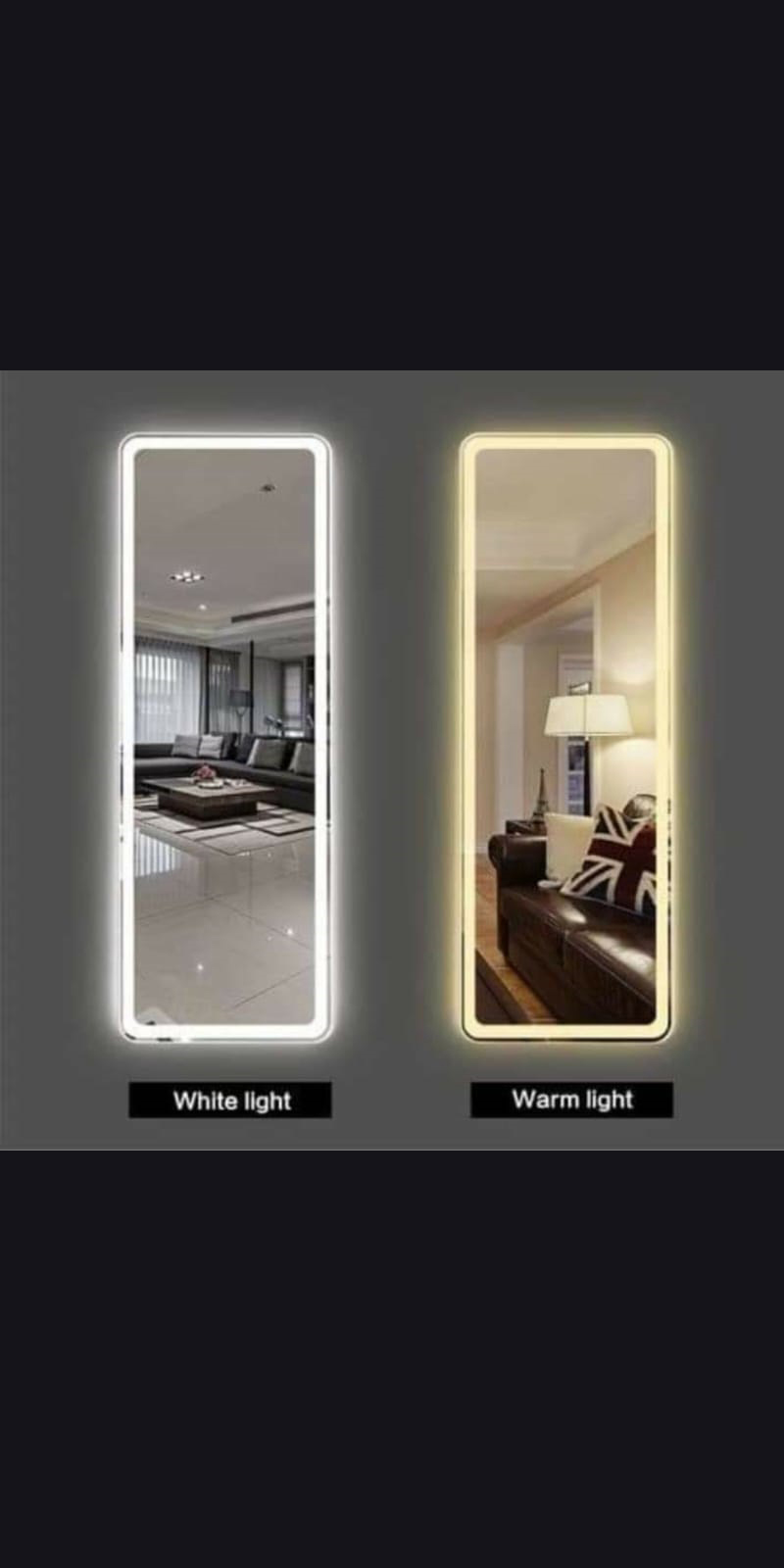 Led Glass Mirror Work