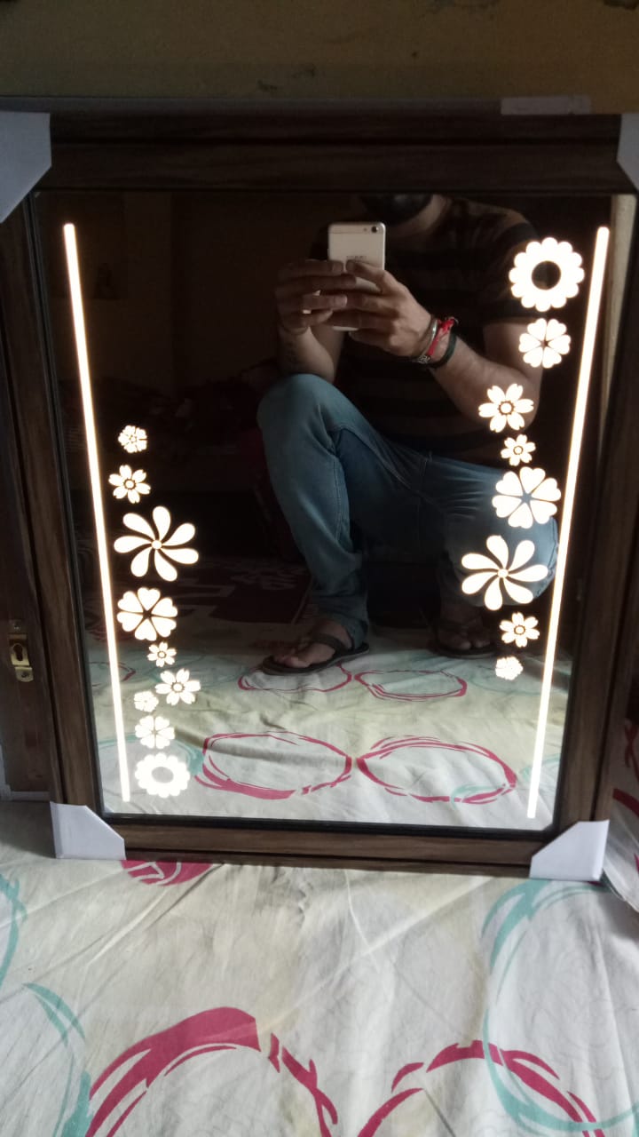 Led Glass Mirror Work