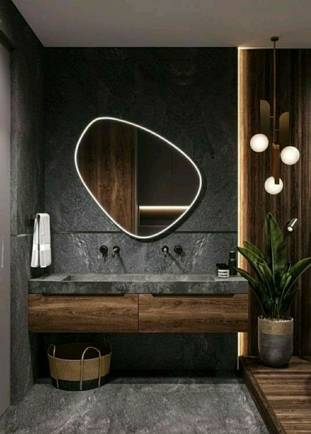 Led Glass Mirror Work