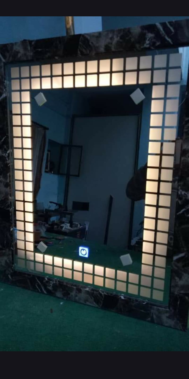 Led Glass Mirror Work