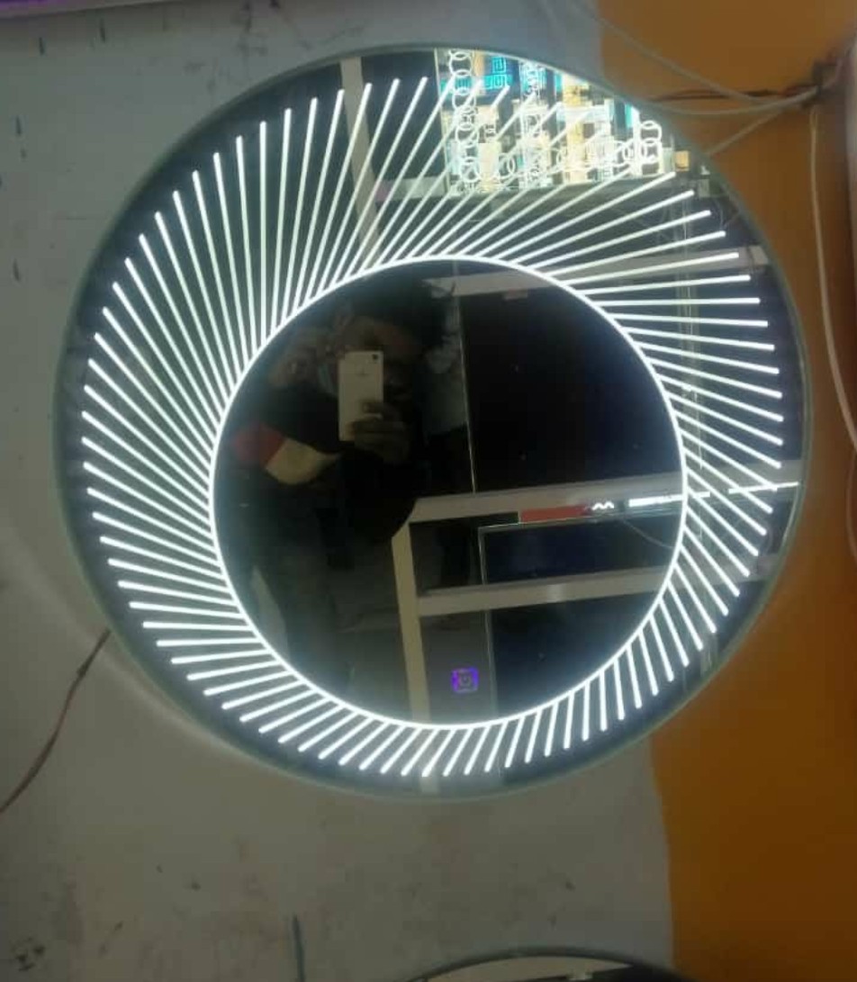 Led Glass Mirror Work